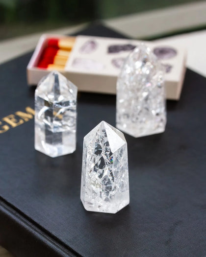 Crystal Voltage Quartz Mini Gemstone Tower