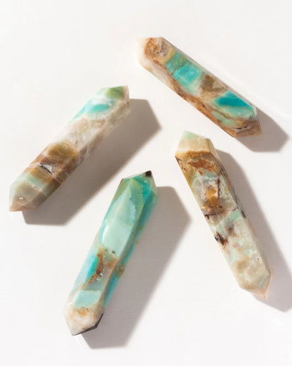 Quartzite Double Point Wand Crystal