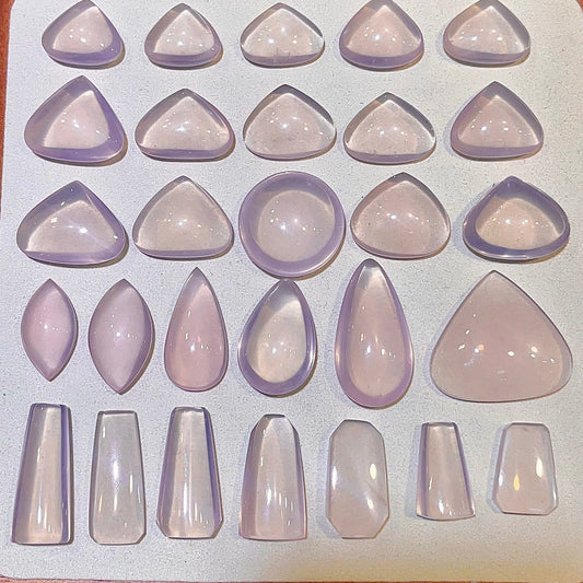 Natural crystal powder-shaped pendant